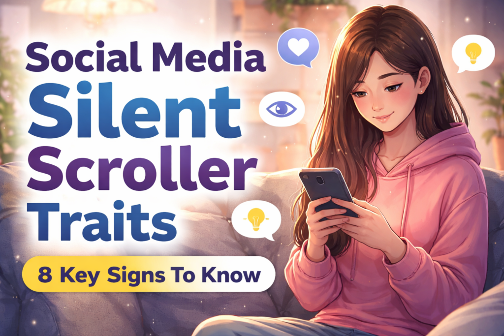 social media silent scroller traits